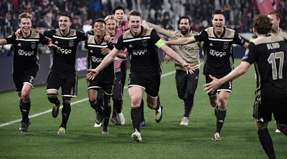 Ajax champions league verdiensten 100 miljoen euro