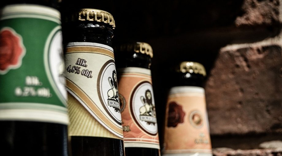 Alcohol bier stock