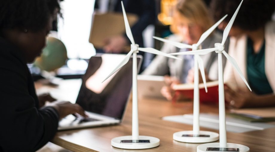 Alternative energy blur business 1076807