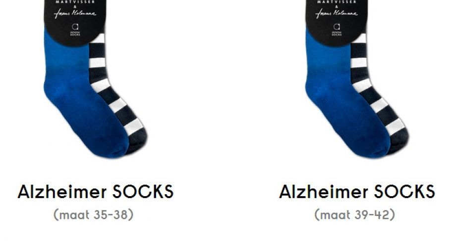 Alzheimersocks middelgroot