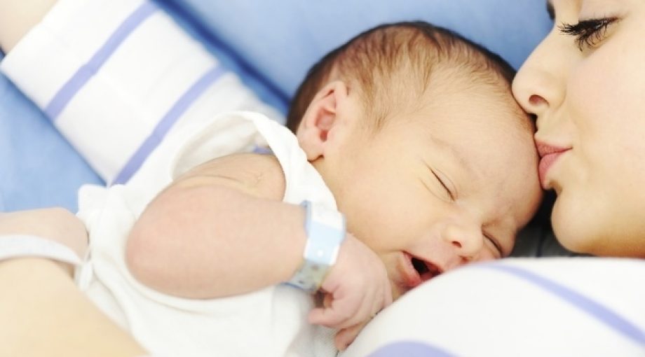 Baby Think Stock