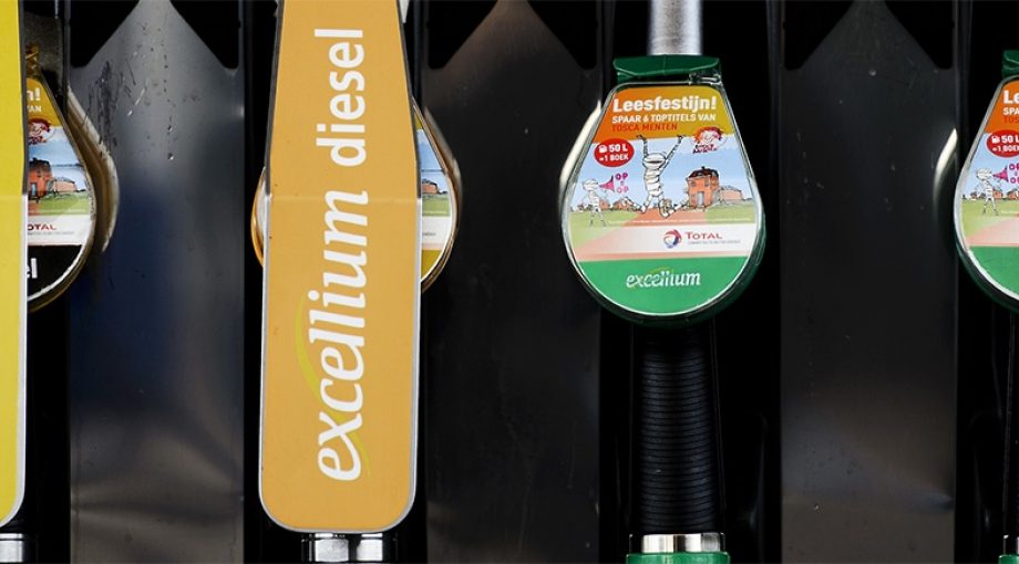 Benzine pompprijs lager