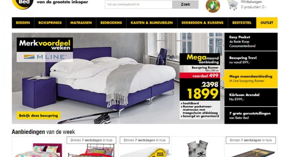 Beter bed groot