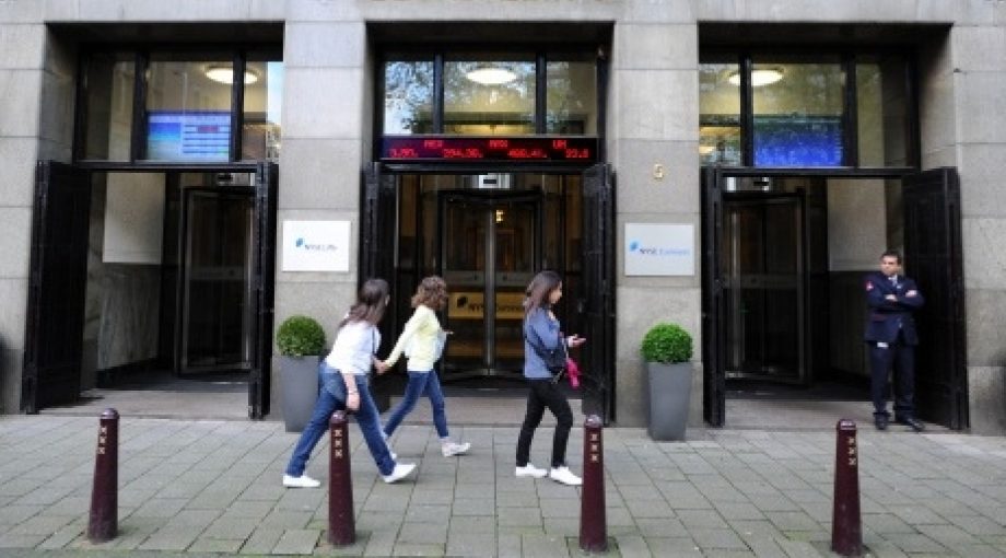 Beursplein aex amsterdam groot