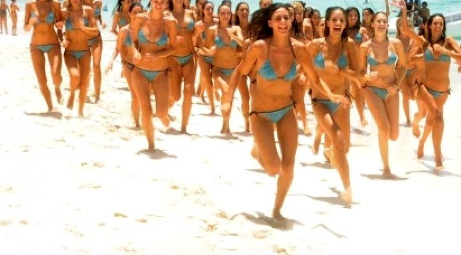 Bikinirun badmode hittegolf middelgroot