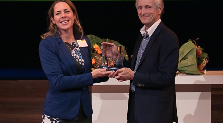 Birgitta kramer vitens mvo manager van het jaar 2015 duurzaam ondernemen groot
