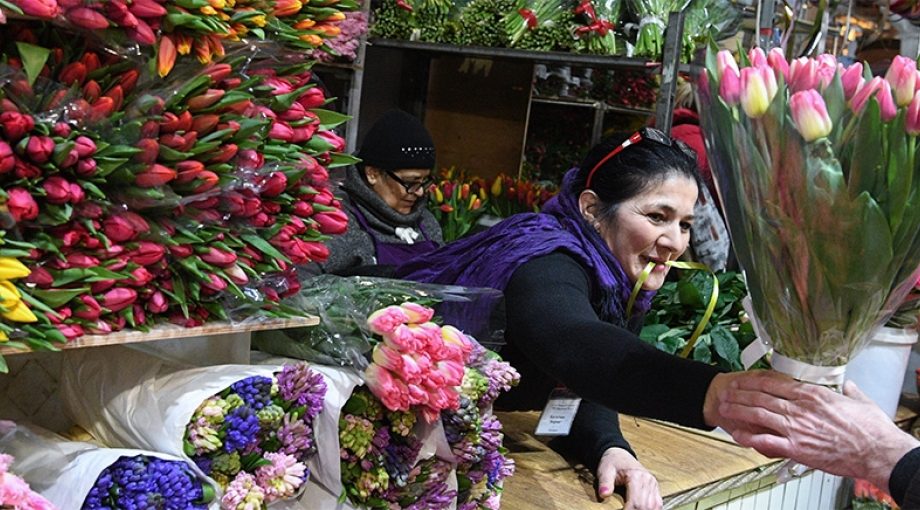 Bloemen markt moskou aalsmeer tulpen