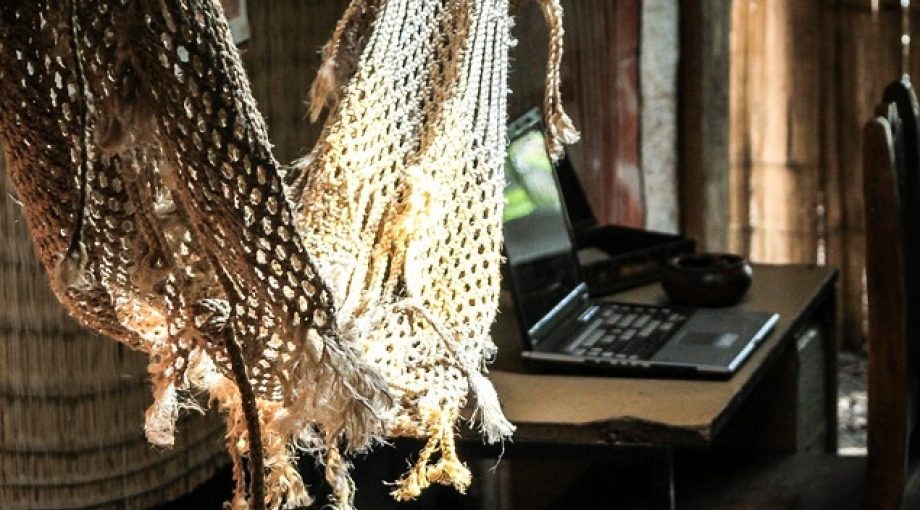 Blogtop hangmat flex werk middelgroot