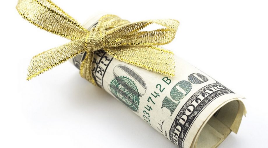 Bonus dollar geld groot