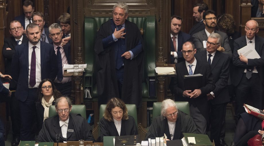 Brexit john bercow lennard otterloo uitstel