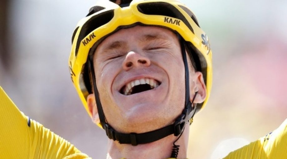 Chris froome tour de france geel 335