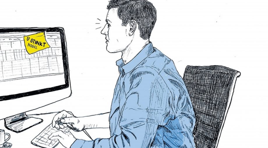 Collega stinkt wat doen fris geur werk
