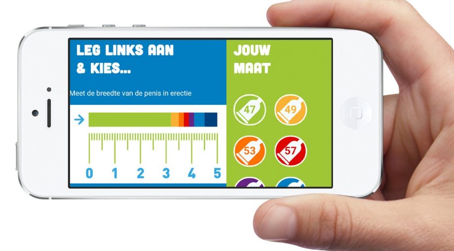 Condoom meet je penis leglinksaan groot