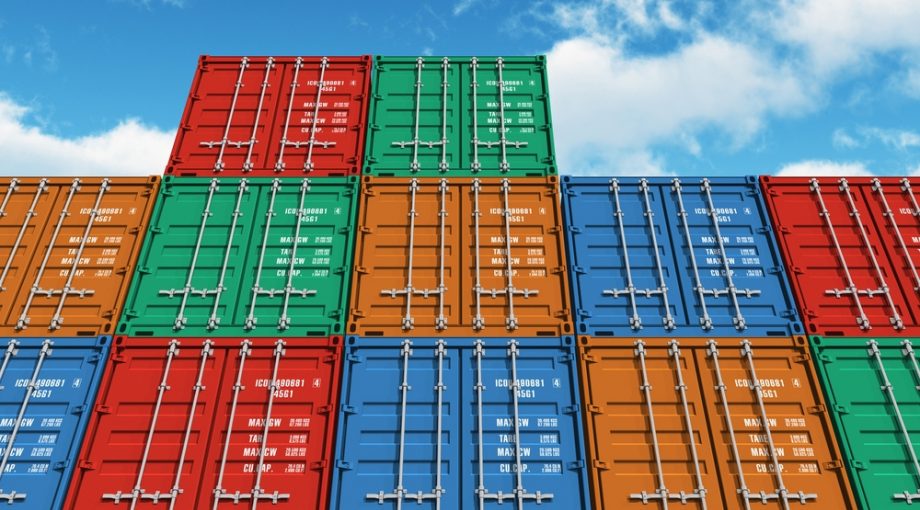 Container lucht groot