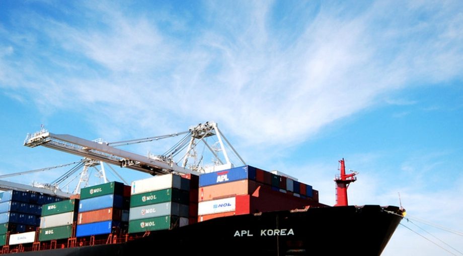 Container schip groot
