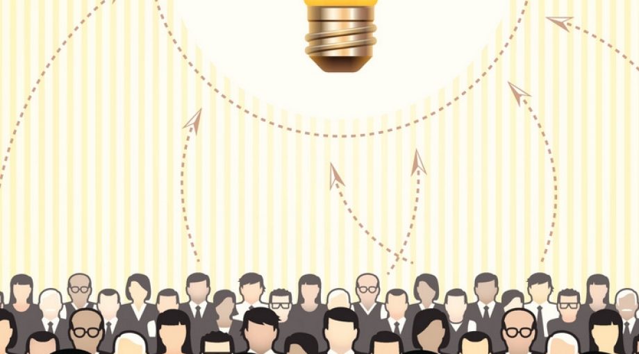 Crowdfunding idee groot