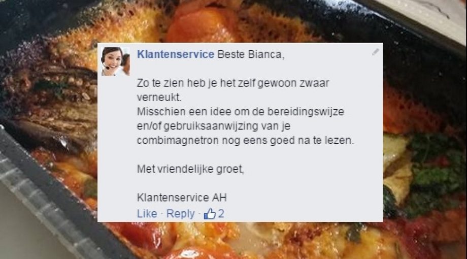 De klantenservice wij helpen u graag facebook klachten 335