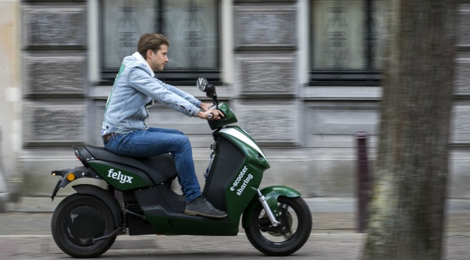 Deelscooter felyx elektrisch
