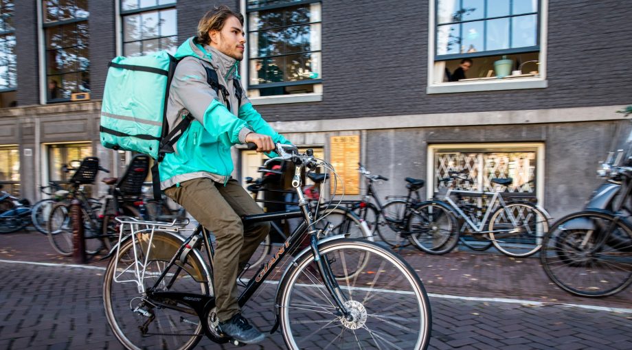 Deliveroo bezorger