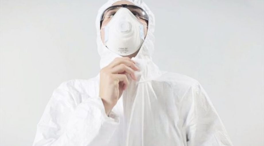 Ebolapak mondkapje bril groot