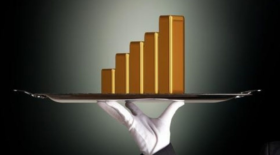 Economische groei presenteerblaadje middelgroot