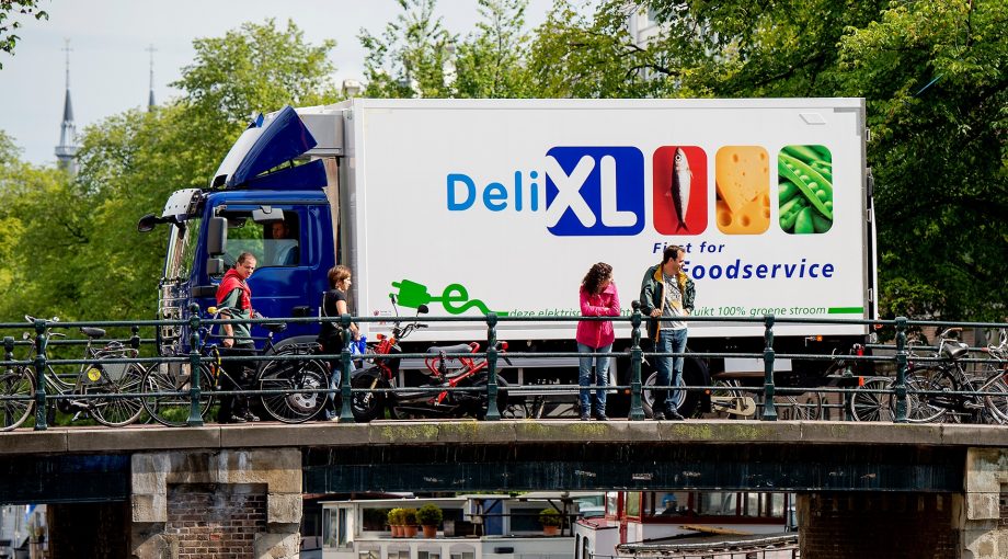 Electrische vrachtwagen