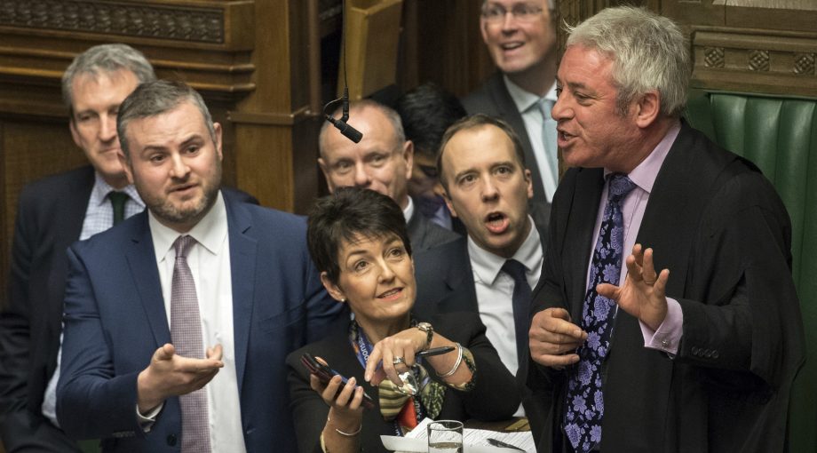 Engels parlement john bercow voorzitter