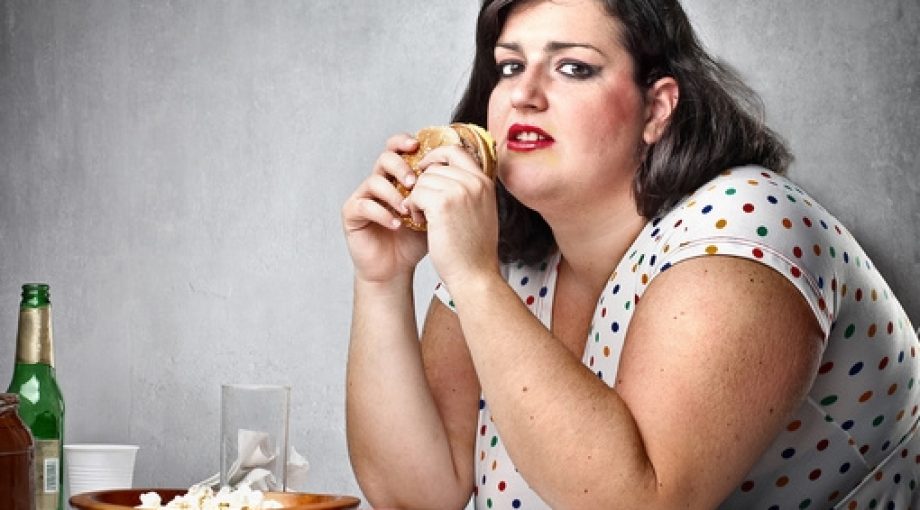 Eten dik gewicht middelgroot