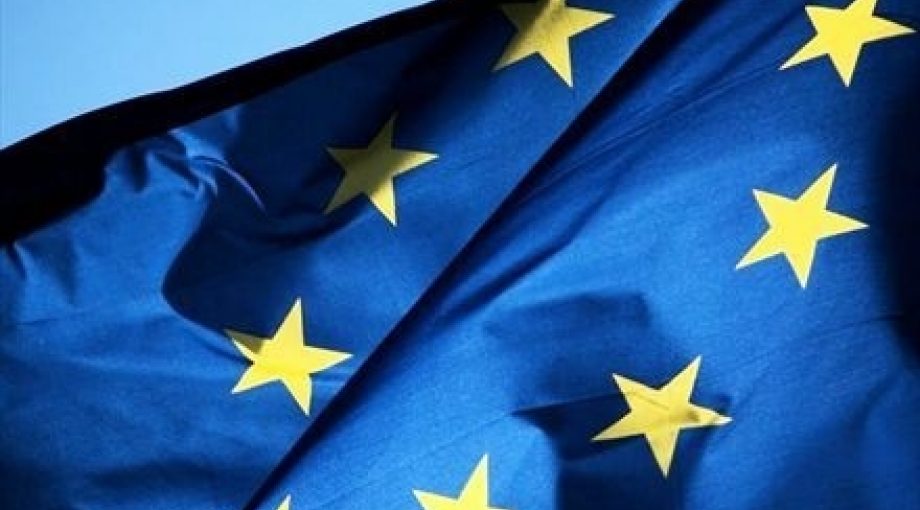 Europa vlag groot