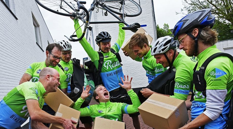 Fietskoeriers raas koeriers tilburg doorzetter