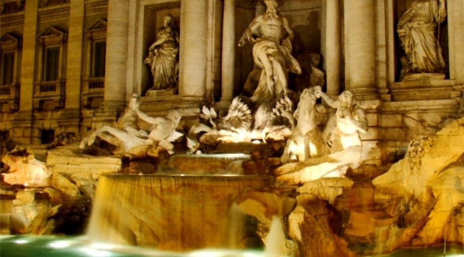 Fontein rome reparatie middelgroot