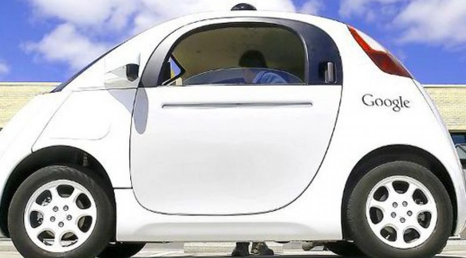 Google car zelfrijdend middelgroot