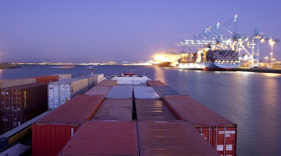 Haven schip rotterdam groot