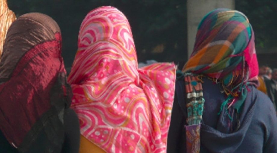Hoofddoek achterkant middelgroot