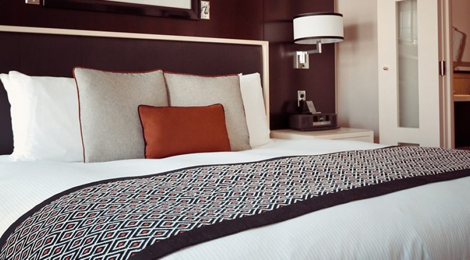 Hotelkamer stock