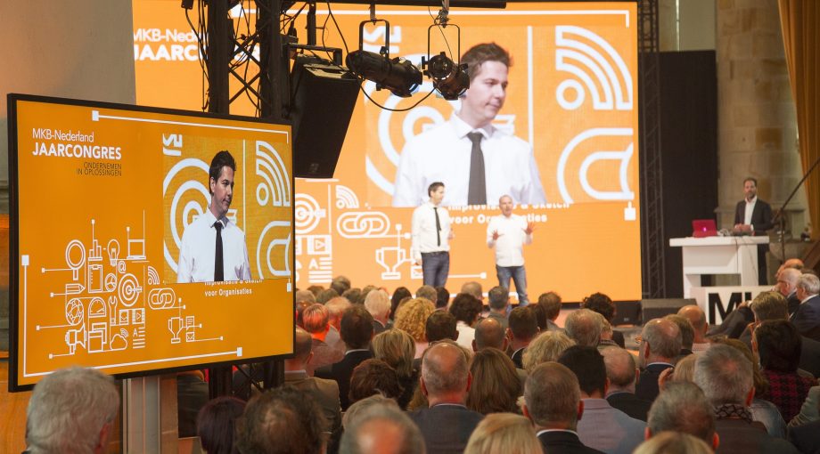 Jaarcongres zaal podium MKB