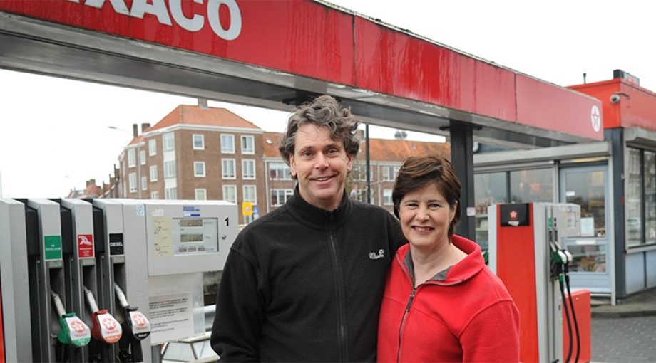 Jos boot texaco benzinepomp middelburg
