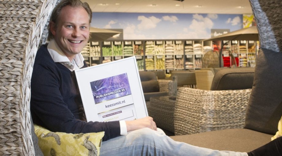 Kees smit webshopkampioen klantvriendelijkheid FRANS NIKKELS