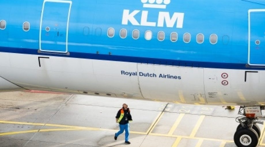 Klm passagiers luchthaven air france middelgroot