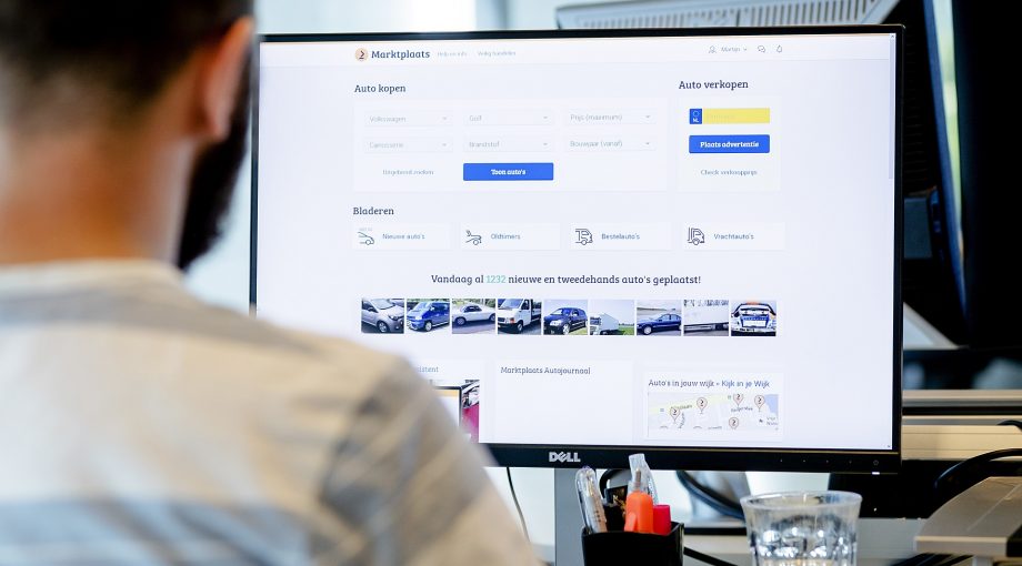 Marktplaats miljoenen bedrijf scherm ecommerce 4