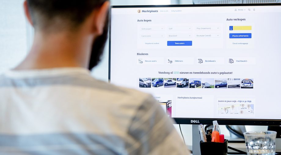 Marktplaats miljoenen bedrijf scherm ecommerce 5