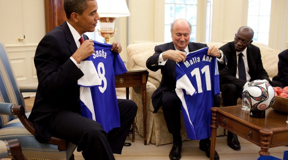 Obama blatter warner groot