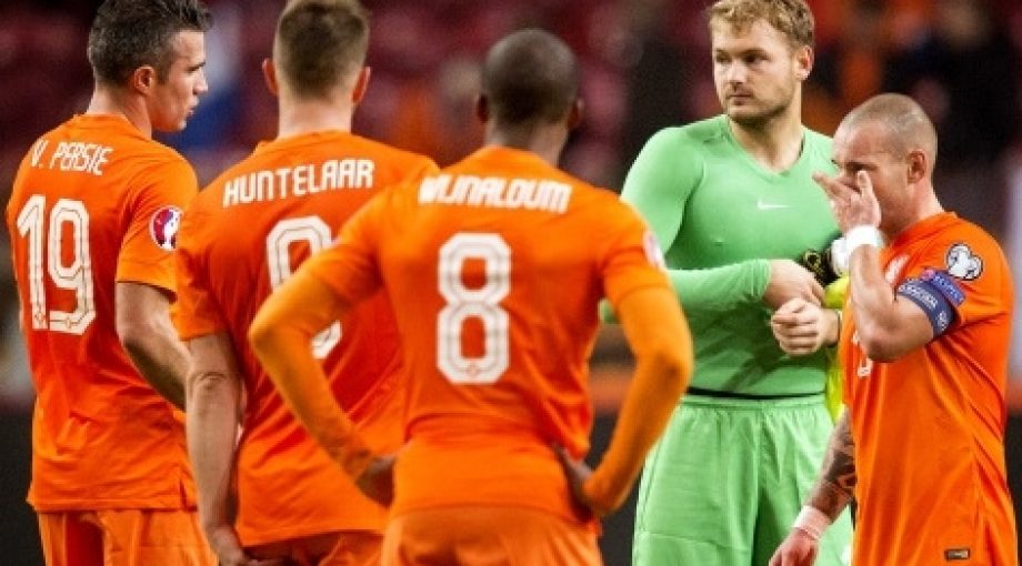 Oranje nederlands elftal uitschakeling frankrijk ek