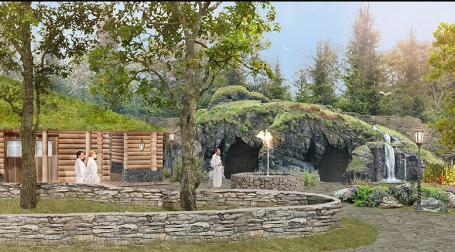Plannenbuitensauna