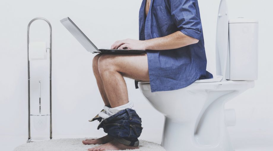 Plassen onder werktijd callcenter