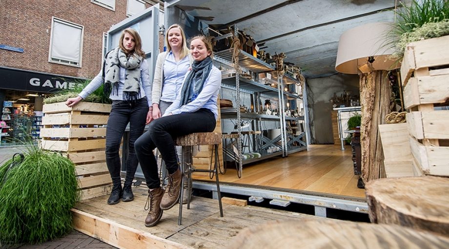 Pop up aoc studenten emiel muijderman