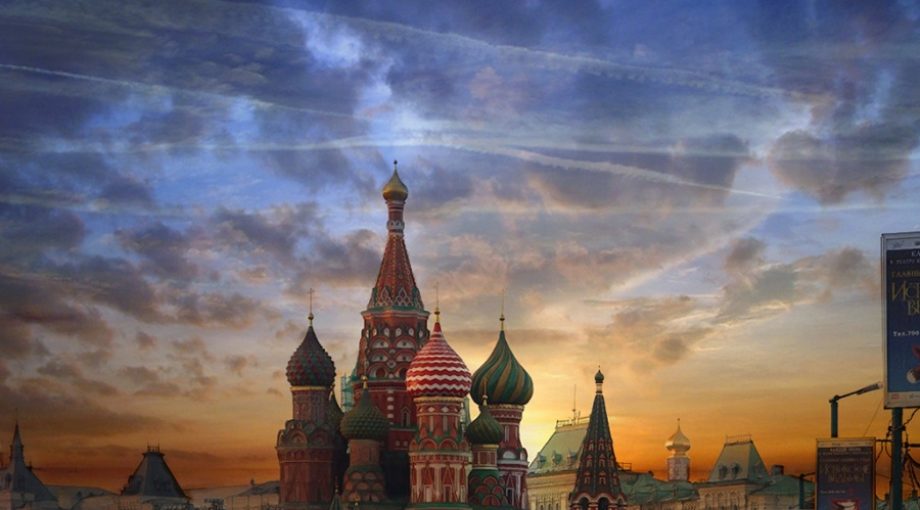 Rusland lucht groot