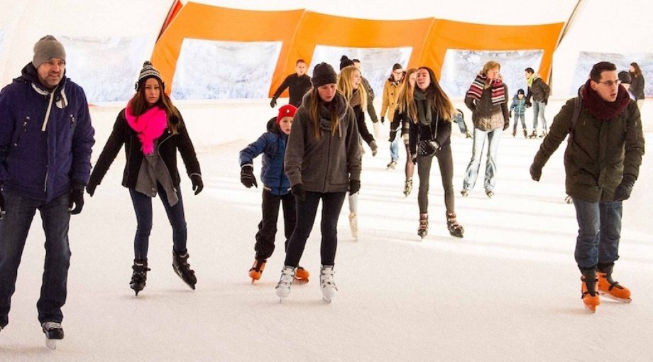 Schaatsbaan rotterdam schaatsen record