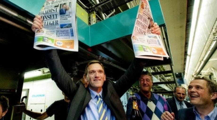 Sjuul paradijs telegraaf tmg stapt op middelgroot