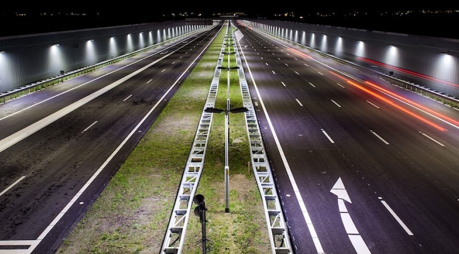 Snelweg a4 delft schiedam